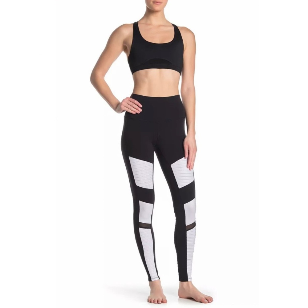 Alo Yoga - High-Waist Moto Leggings